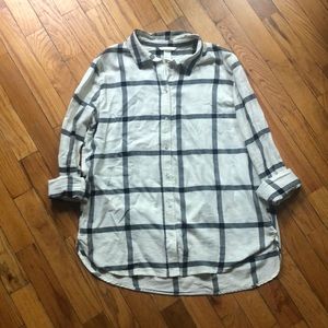 Black and white flannel